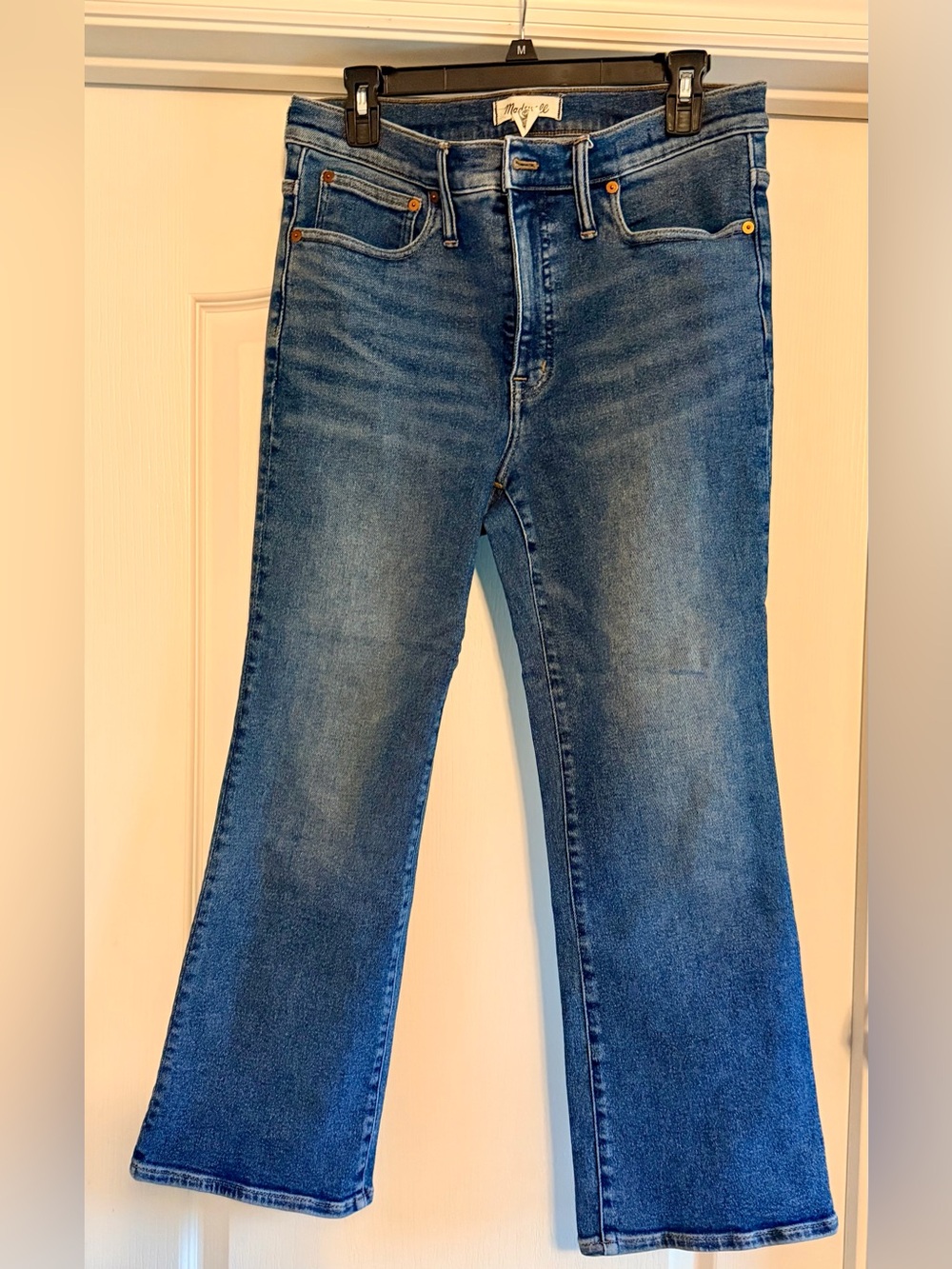 Madewell Women's Mid Blue Straight-Leg Jeans